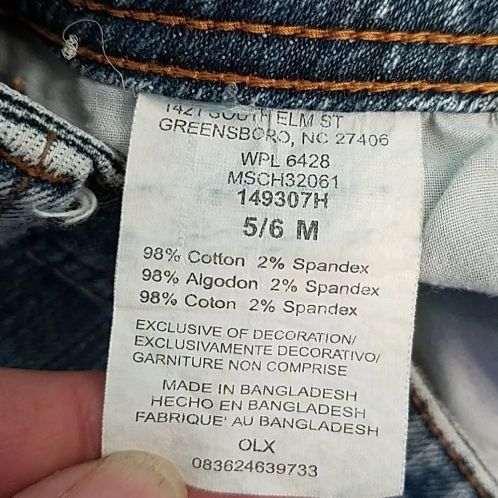 ✔ 5 for $25 Rider's Jean skirt size 5 / 6